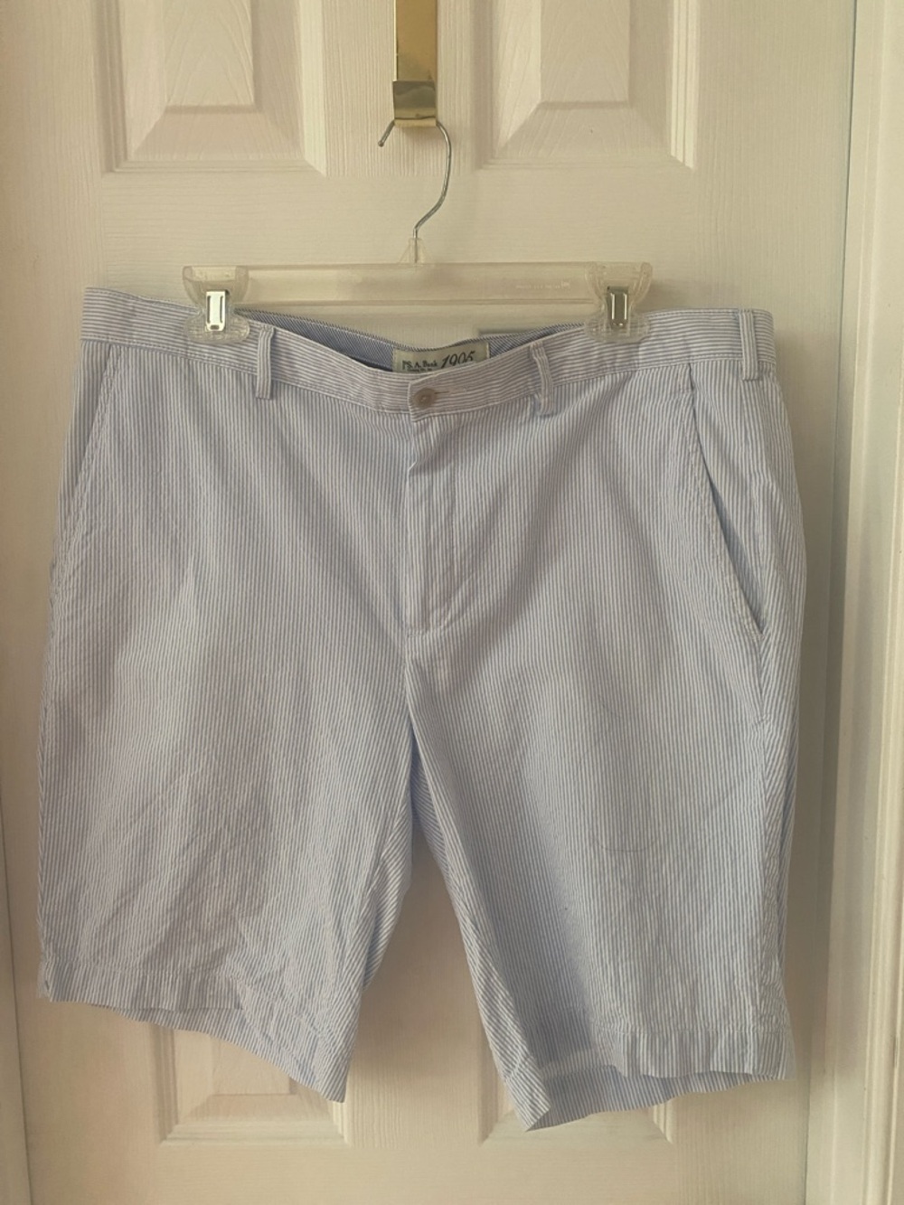 Jos. A. Bank Light Blue Seersucker Men’s Shorts
